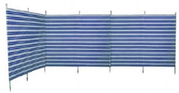 Blue Diamond 7 Pole Navy Stripe Windbreak 1 Blue Diamond 7 Pole Navy Stripe Windbreak