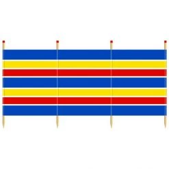 Yello 4 Pole Traditional Windbreak